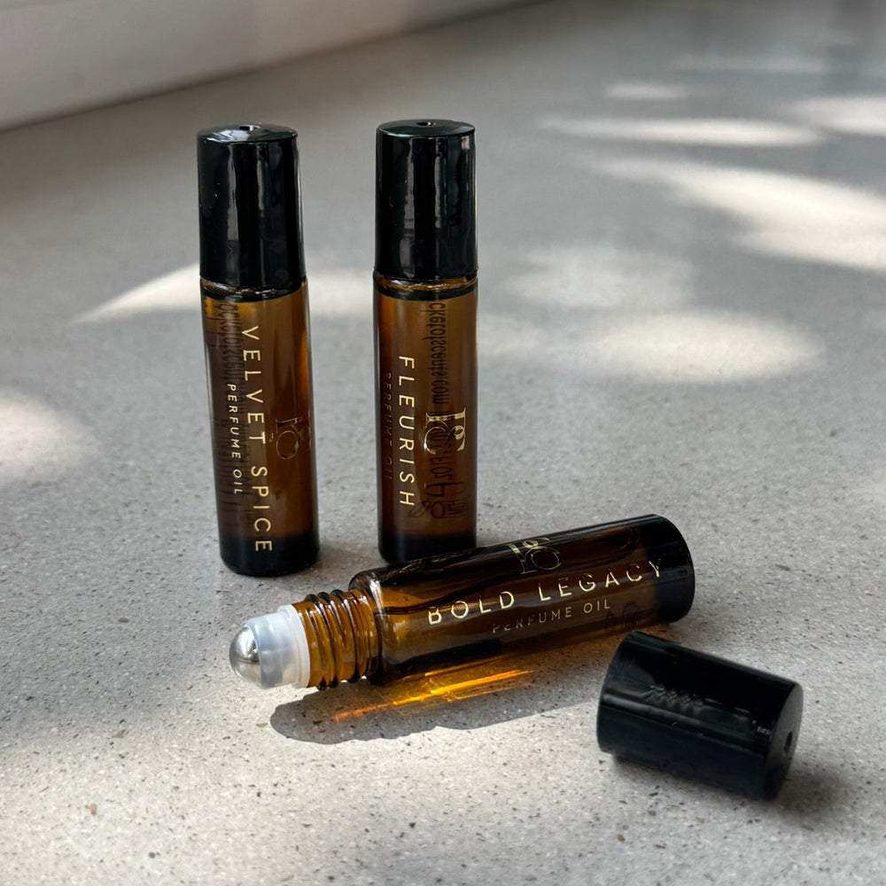 Pocket of scents perfume oil pocket sized group roll on