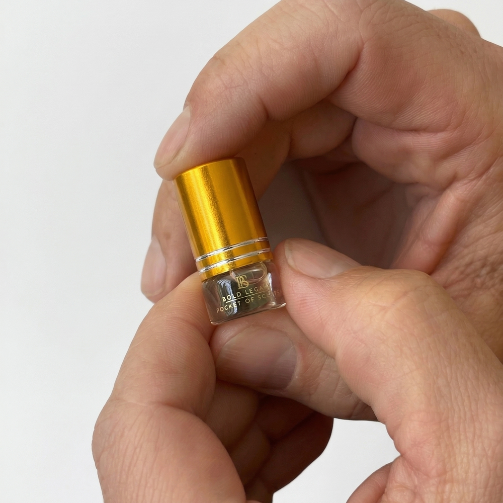 Testkit parfymolja 1ml Bold Legacy från Pocketofscents