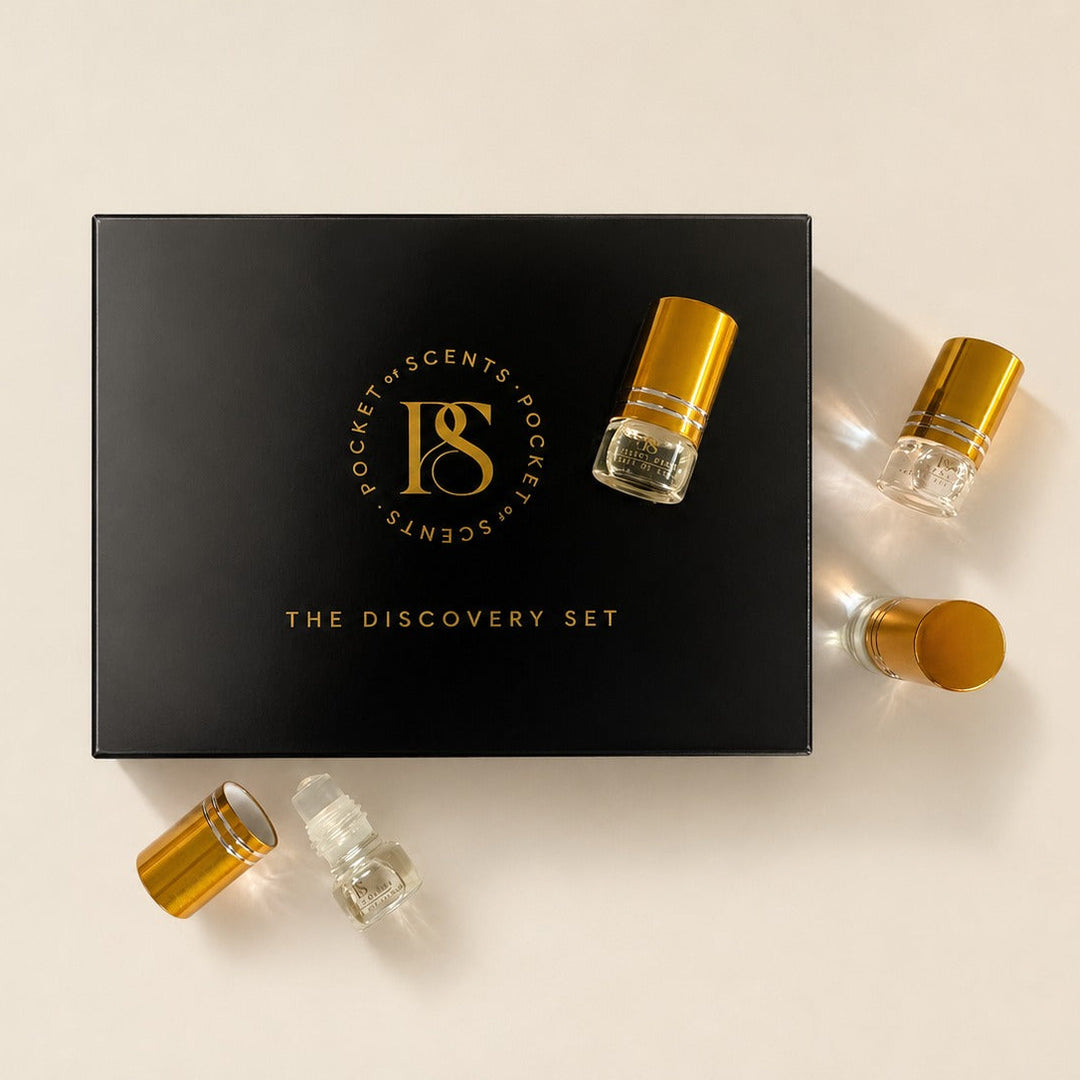 Pocket of scents testkit doftkit av parfymolja roll-on