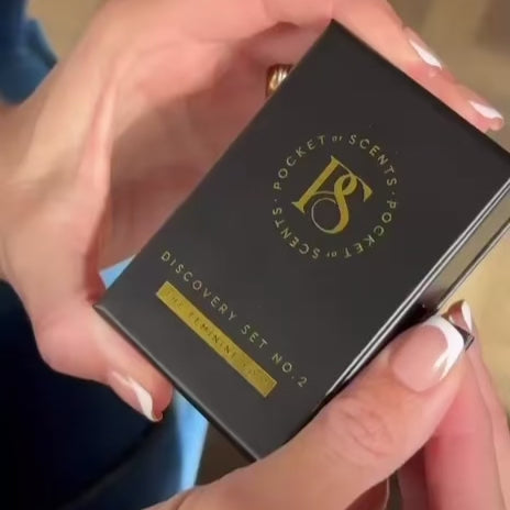 Perfume oils mini discovery kit from pocket of scents