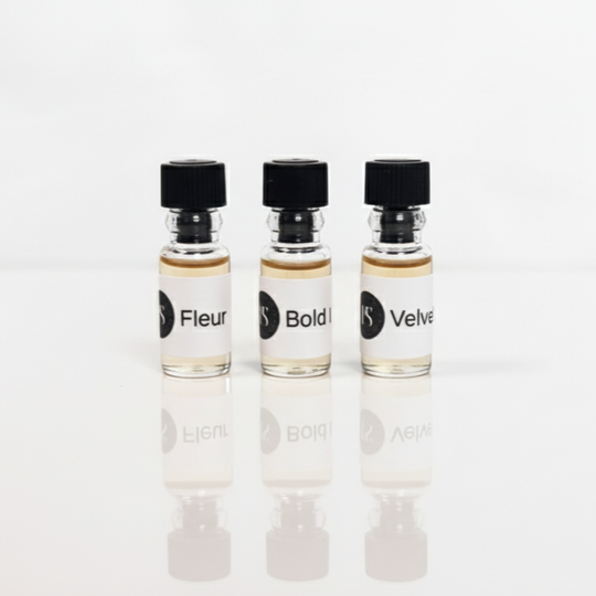 Sample kit trio pocket of scents perfume oils